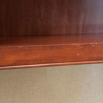 Wood Top Half of Office Hutch