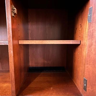 Wood Top Half of Office Hutch