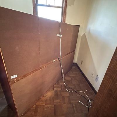 Wood Top Half of Office Hutch