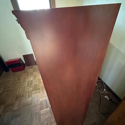 Wood Top Half of Office Hutch