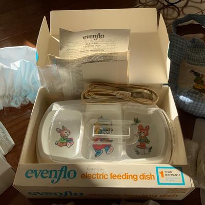 Large lot of vintage baby items