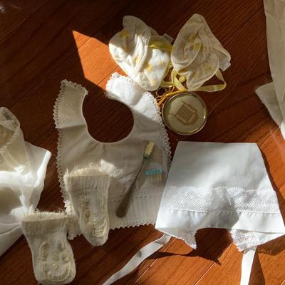 Large lot of vintage baby items