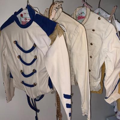 Lot of Vintage Kids Parade Uniforms