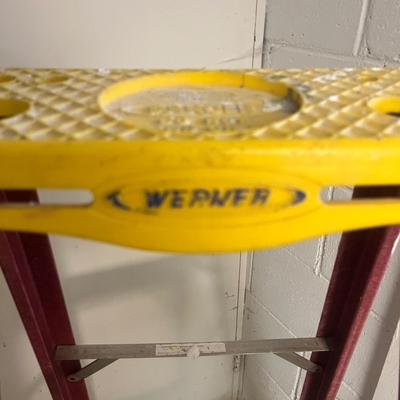 Two Step Stools & Werner Ladder (B2-MG)