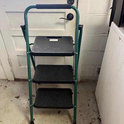 Two Step Stools & Werner Ladder (B2-MG)