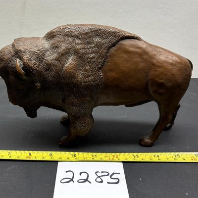 Vintage Millburn Wood Buffalo