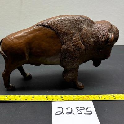 Vintage Millburn Wood Buffalo