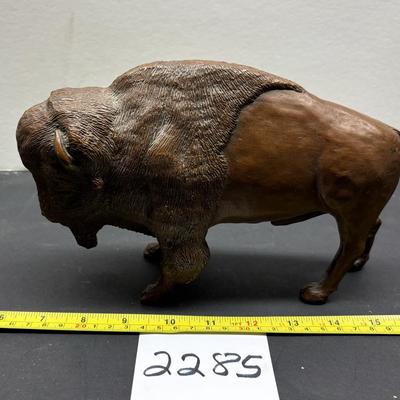 Vintage Millburn Wood Buffalo