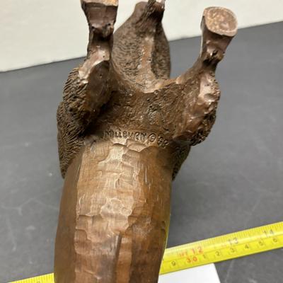 Vintage Millburn Wood Buffalo
