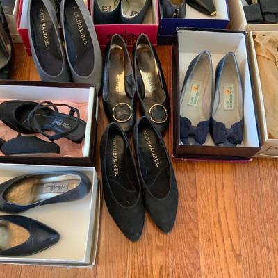 Lot of Ladies size 4 1/2 Dress shoes mostly Black
