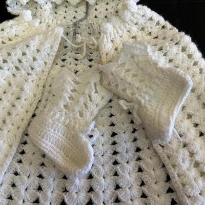 Lot of Vintage Pink & Off White Baby/Toddler Clothing