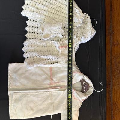 Lot of Vintage Pink & Off White Baby/Toddler Clothing