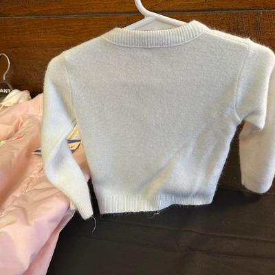 Lot of Vintage Pink & Off White Baby/Toddler Clothing