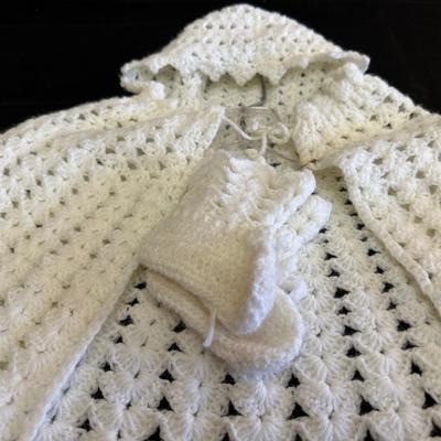 Lot of Vintage Pink & Off White Baby/Toddler Clothing