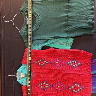 Lot of Festive Vintage Kids Clothing