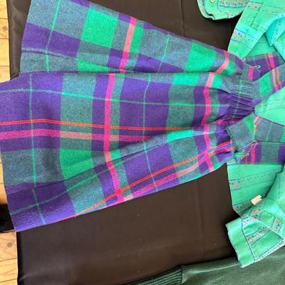 Lot of Festive Vintage Kids Clothing