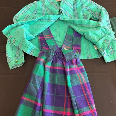 Lot of Festive Vintage Kids Clothing