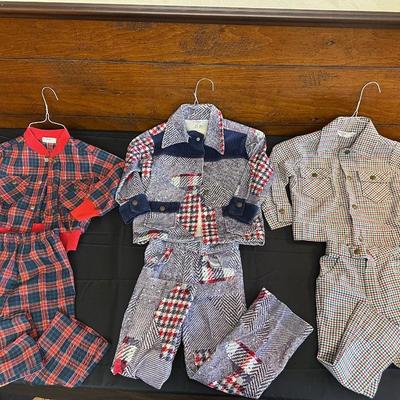 Lot of 3 Vintage Health-Tex Jacket & Pants