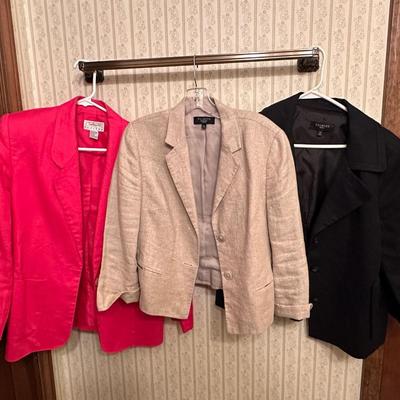 Lot of Women’s Petite Jackets and Pants by Talbots & Kasper