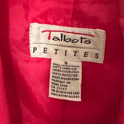 Lot of Women’s Petite Jackets and Pants by Talbots & Kasper