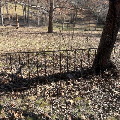 Four Wrought Iron Railings (Y-MG)