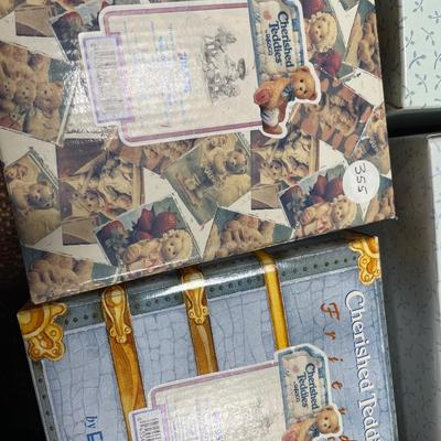2 Totes with Cherished Teddies