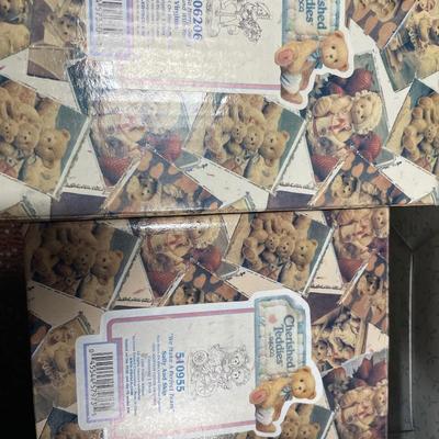 2 Totes with Cherished Teddies