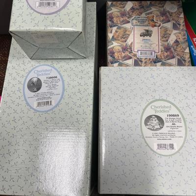 2 Totes with Cherished Teddies