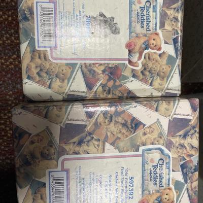 2 Totes with Cherished Teddies