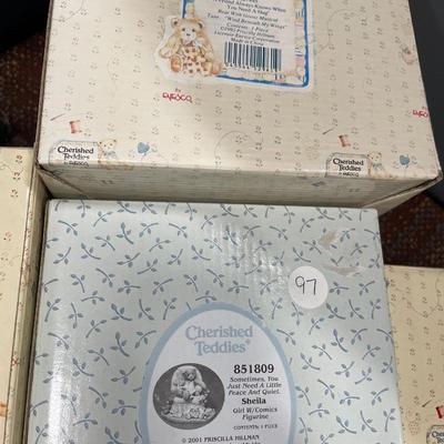 2 Totes with Cherished Teddies