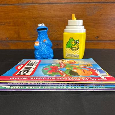 Lot of 6 Sesame Street Magazines from 1988 & 1987