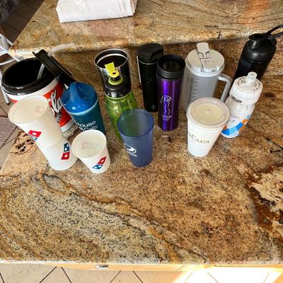 Lot 103 miscellaneous water bottles & Tumblers