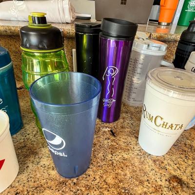 Lot 103 miscellaneous water bottles & Tumblers