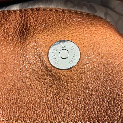 563 Like New MICHAEL KORS Hamilton Cognac Leather Tote Bag