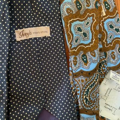 Lot of Vintage Men’s Ties and box of Socks