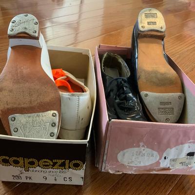 Lot of Childs Tap and Ballet shoes