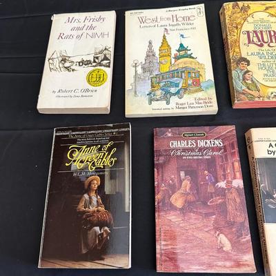 Lot of Vintage Paper Back Book Classics
