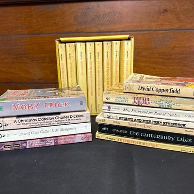 Lot of Vintage Paper Back Book Classics