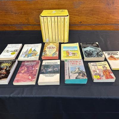 Lot of Vintage Paper Back Book Classics