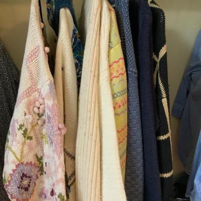 Lot of Ladies Sweaters Small thru Large