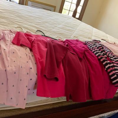 Lot of Ladies Pink Clothing sizes S, M, PS, PM Talbots and more