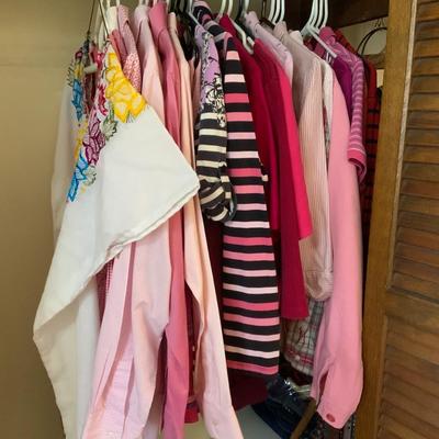 Lot of Ladies Pink Clothing sizes S, M, PS, PM Talbots and more
