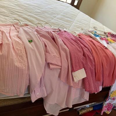 Lot of Ladies Pink Clothing sizes S, M, PS, PM Talbots and more