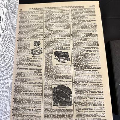 Vintage Webster’s Dictionary 1935 & 1949