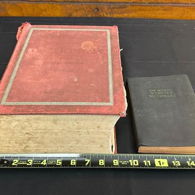 Vintage Webster’s Dictionary 1935 & 1949