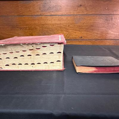 Vintage Webster’s Dictionary 1935 & 1949