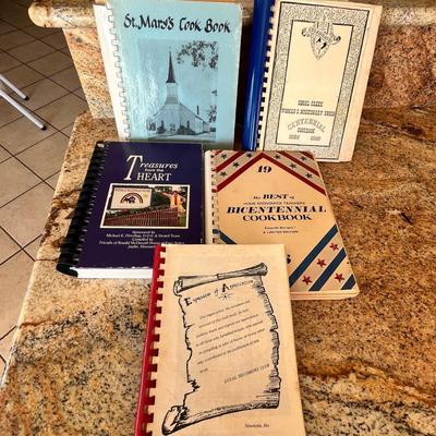 Lot 105 lot of community cookbooks