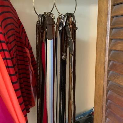 Lot of Belts Sizes Small to Medium