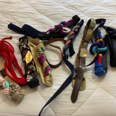 Lot of Belts Sizes Small to Medium