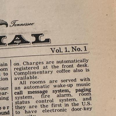 Lot of Train Centered Items including Vol. 1 No.1 of the Chattanooga Choo Choo Special